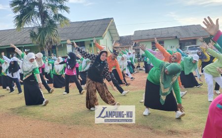 Ketua DPRD Lampung Timur Dukung Senam Rutin Fatayat NU untuk Keluarga Sehat