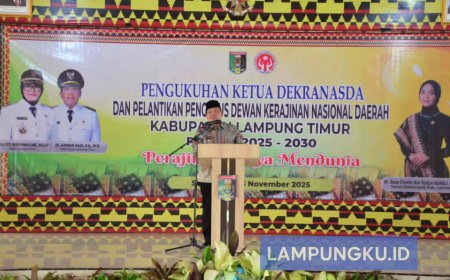 Dekranasda Lampung Timur Diharapkan Jadi Penggerak Ekonomi Kreatif Daerah