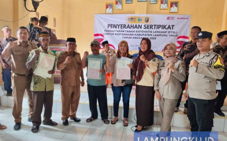 Sinergi BPN-Bapenda Lampung Timur: Integrasi Data NIB-NOP Dongkrak PAD Tanpa Bebani Warga