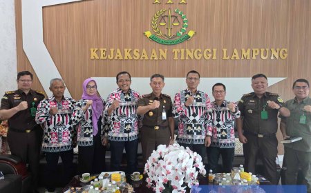 Kajati Danang Ajak PWI Lampung Kawal Kinerja Kejati: Supaya Kami Selalu Istiqomah