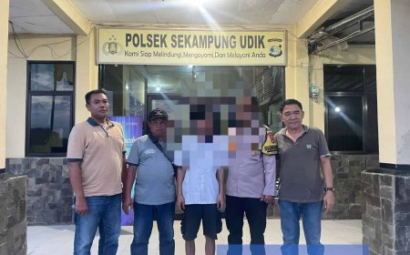 Pencuri Laptop dan Proyektor Mahasiswa KKN di Lampung Timur Menyerahkan Diri