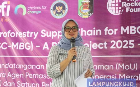 Bupati Lampung Timur Optimalkan Program Makan Bergizi Gratis dengan Agroforestri