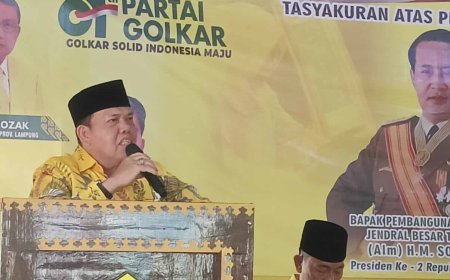 Golkar Lampung Timur Gelar Tasyakuran Penganugerahan Gelar Pahlawan Nasional untuk Soeharto