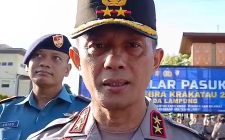 Operasi Zebra Krakatau Dimulai Hari ini, Polda Lampung Siapkan 667 Personel Kawal Ketertiban Lalu Lintas
