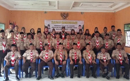 Muslih Tekankan Kolaborasi dan Penguatan Program Pramuka Lampung Timur
