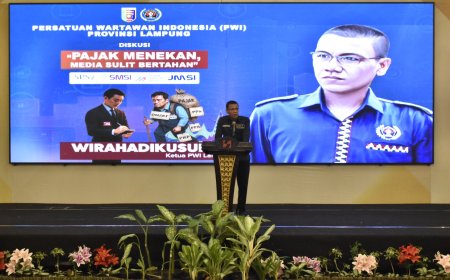 Media Melek Pajak, DJP dan PWI Lampung Bersatu Tingkatkan Pemahaman Perpajakan