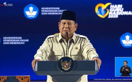 Prabowo Subianto: Ketegasan Guru, Kunci Pembentukan Karakter Generasi Muda