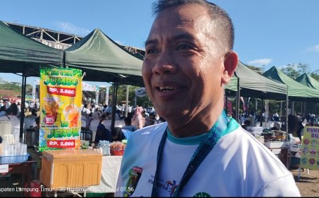 Sekda Rustam Efendi : Bazar FWK XX, Upaya Pemkab Lampung Timur Bangkitkan Kembali UMKM