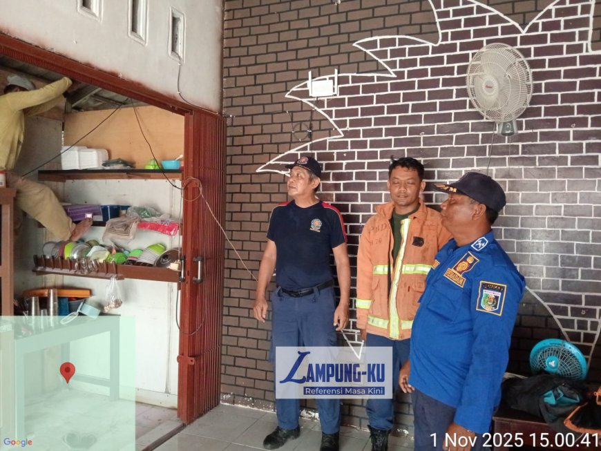 Ledakan Tabung Gas Picu Kebakaran Rumah Makan di Raman Utara, Kerugian Capai Jutaan Rupiah