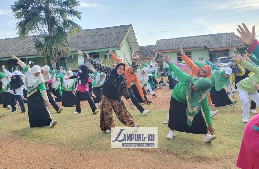 Ketua DPRD Lampung Timur Dukung Senam Rutin Fatayat NU untuk Keluarga Sehat