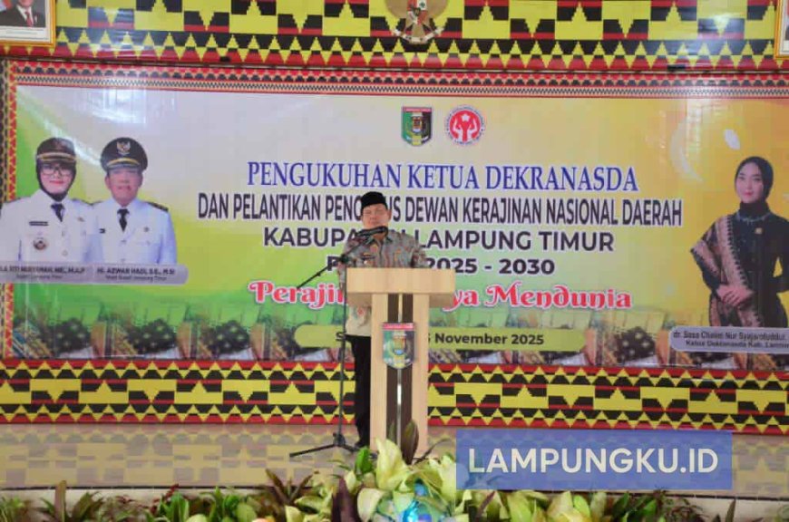 Dekranasda Lampung Timur Diharapkan Jadi Penggerak Ekonomi Kreatif Daerah