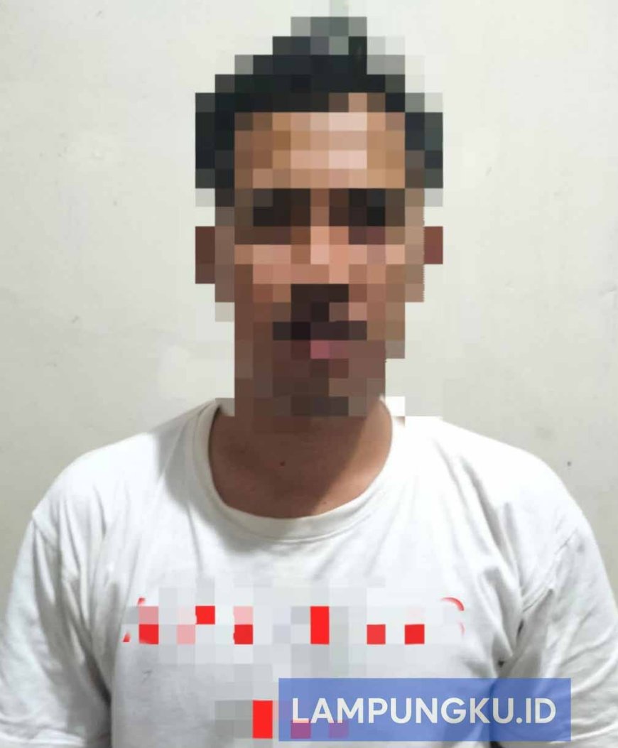 Polisi  Amankan Pria dari Metro, Hancurkan Warung dan Lukai Pemilik di Lampung Timur