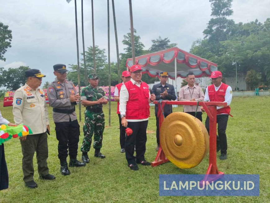 Azwar Hadi Buka Jumbara PMR, Cetak Generasi Peduli Sesama di Lampung Timur