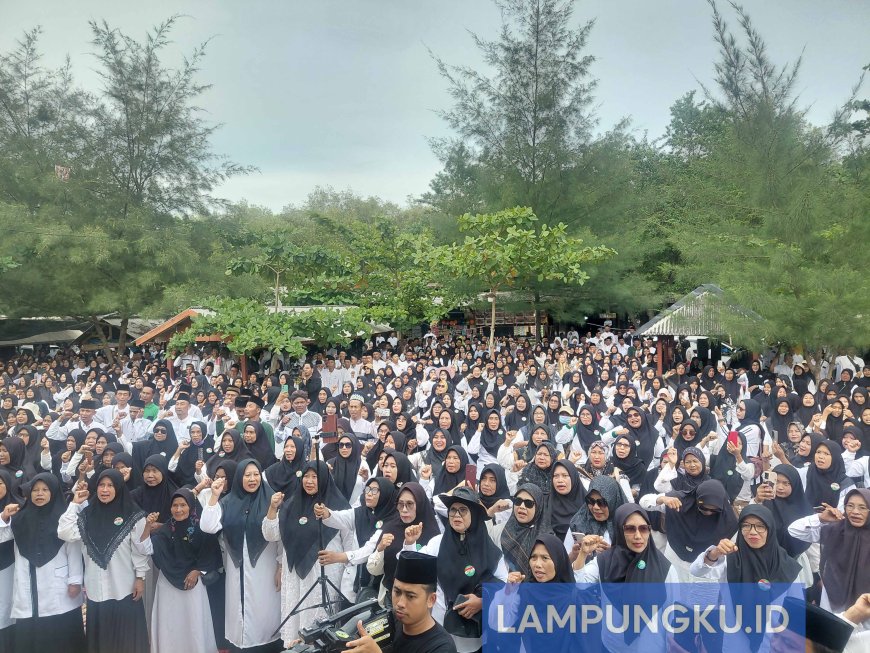Ribuan Kader NU Tumpah Ruah di SILATDA III Lampung Timur, Bukti Solidaritas dan Sinergi