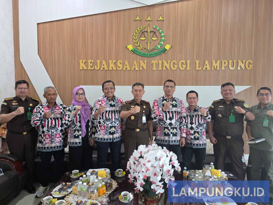 Kajati Danang Ajak PWI Lampung Kawal Kinerja Kejati: Supaya Kami Selalu Istiqomah