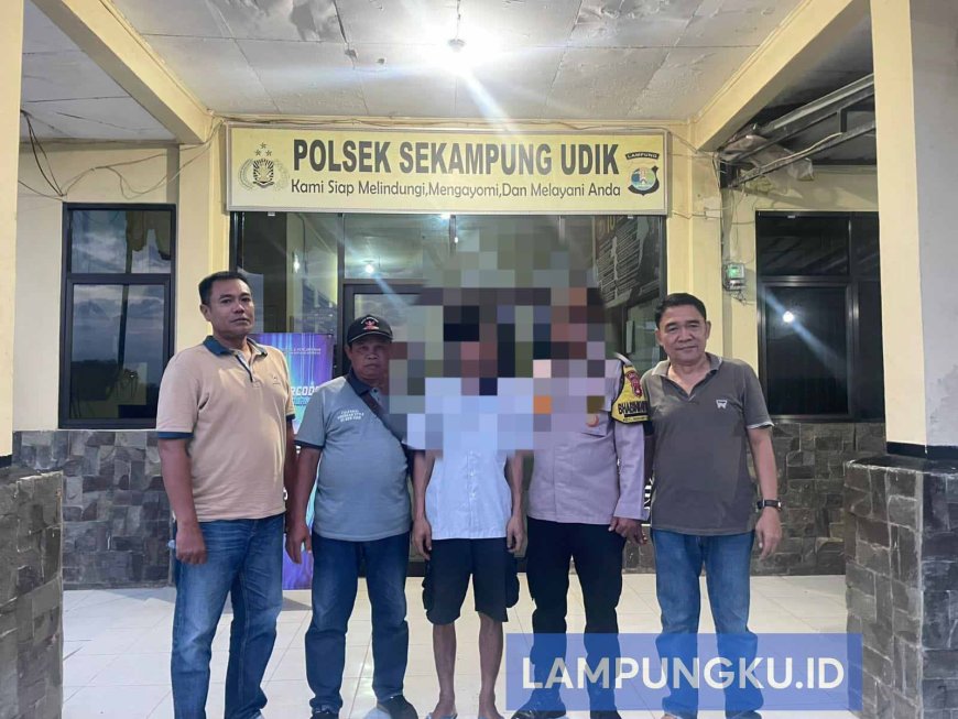 Pencuri Laptop dan Proyektor Mahasiswa KKN di Lampung Timur Menyerahkan Diri