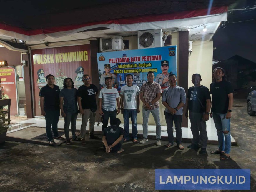 Buronan Curat Tertangkap di Palembang, Terancam Tujuh Tahun Penjara