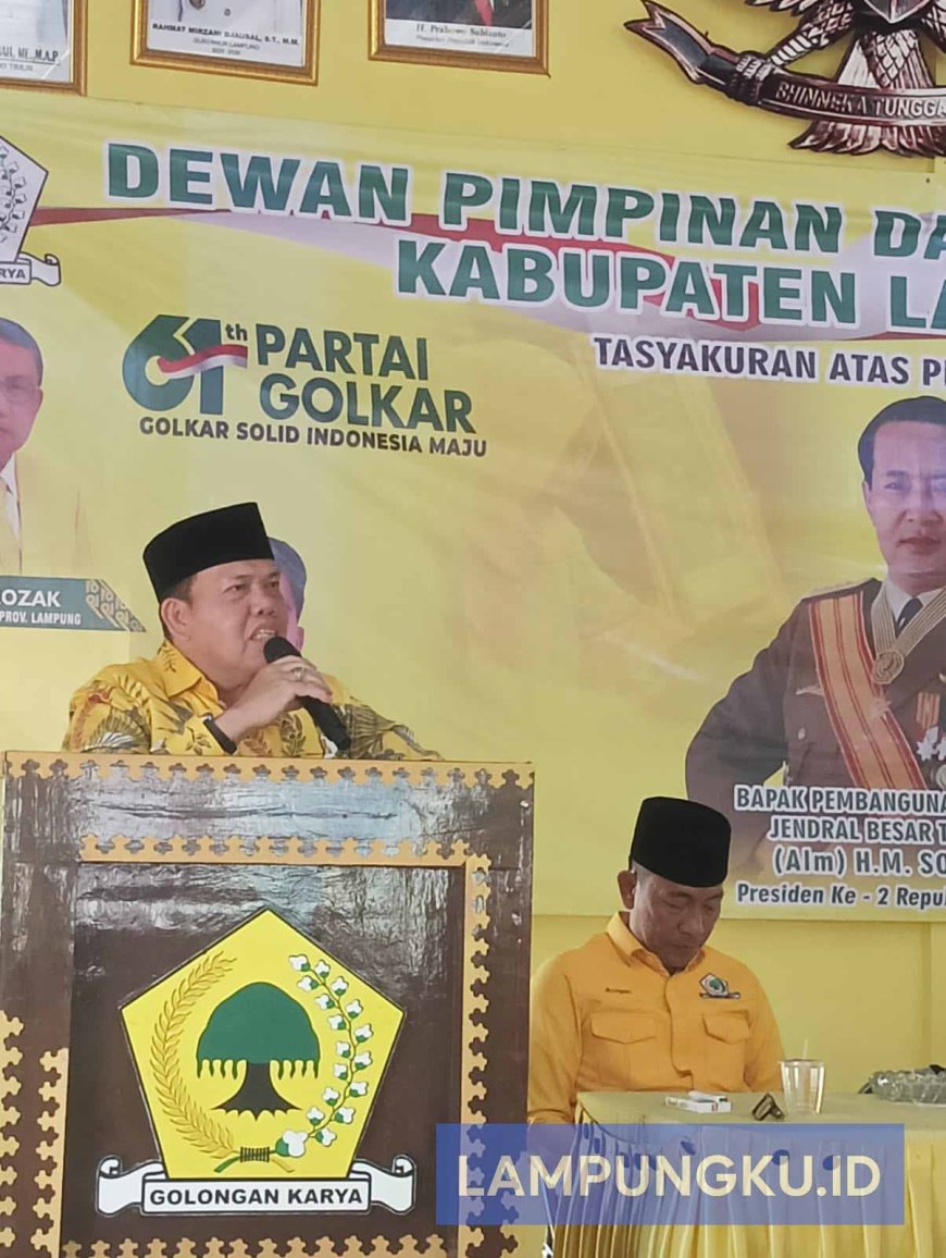 Golkar Lampung Timur Gelar Tasyakuran Penganugerahan Gelar Pahlawan Nasional untuk Soeharto