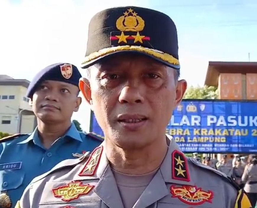 Operasi Zebra Krakatau Dimulai Hari ini, Polda Lampung Siapkan 667 Personel Kawal Ketertiban Lalu Lintas