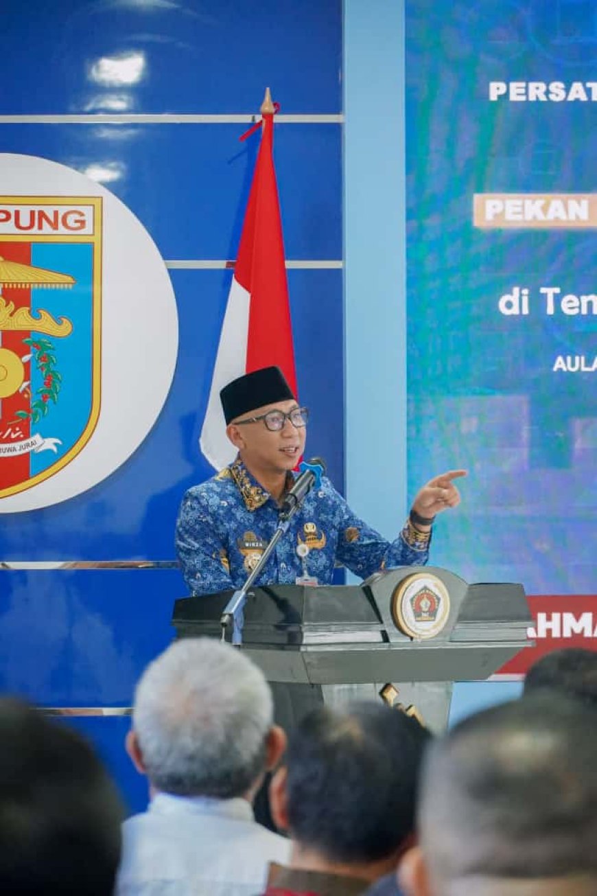 Gubernur Rahmat Mirzani Djausal Tekankan Pentingnya Integritas di Era AI