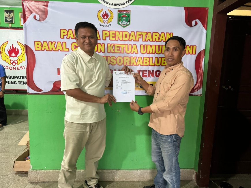 dr. Agus Nugroho Mantap Maju Ketum KONI Lamteng, Kantongi Dukungan Puluhan Cabor