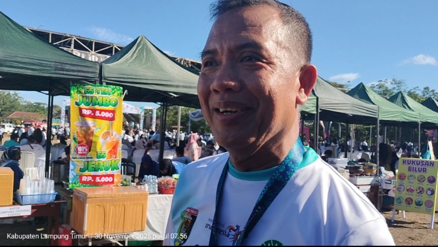 Sekda Rustam Efendi : Bazar FWK XX, Upaya Pemkab Lampung Timur Bangkitkan Kembali UMKM