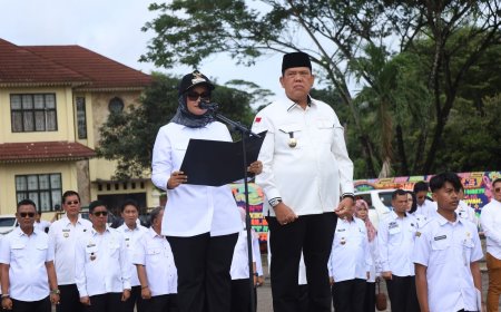 Pemkab Lampung Timur Gelar Pelantikan dan Penyerahan 4.116 SK PPPK Paruh Waktu