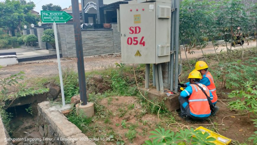 Pencurian Kabel Trafo PLN Marak di Sukadana: Masyarakat Diimbau Waspada