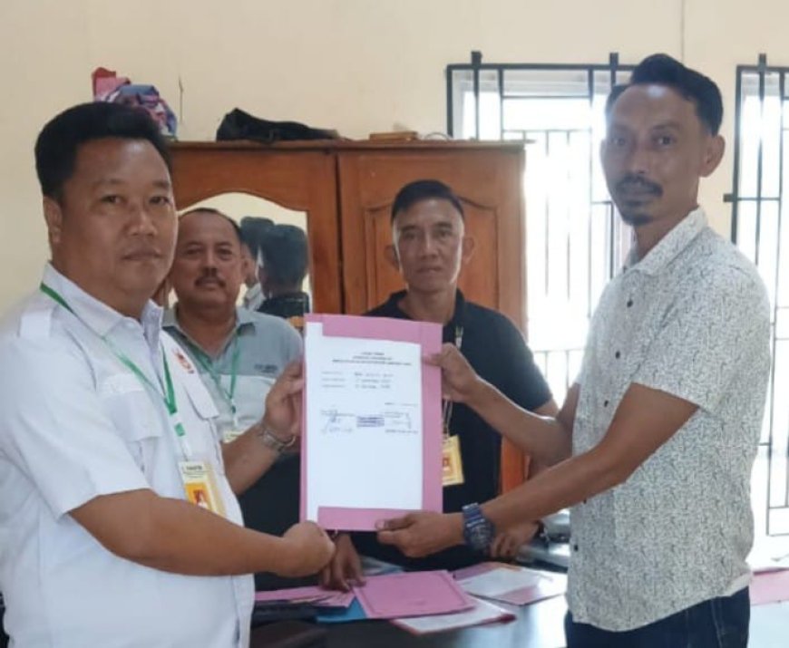 Hari Ketiga, Arif Wijaya Putra Ambil Berkas Pendaftaran Bacalon Ketum KONI Lampung Timur