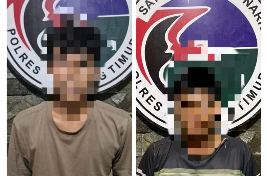 Polisi Amankan Dua Terduga Pelaku Penyalahgunaan Narkoba di Lampung Timur