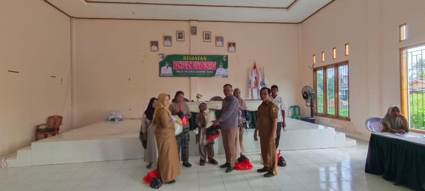 Pemdes Muara Gading Mas Gunakan Tiga Persen Dana Desa untuk Kegiatan Sosial