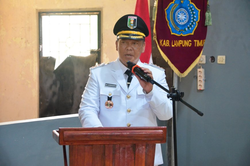 Jabat Camat Bandar Sribhawono, Deki Ismirawansyah: Mohon Dukungan dan Siap Dikritik