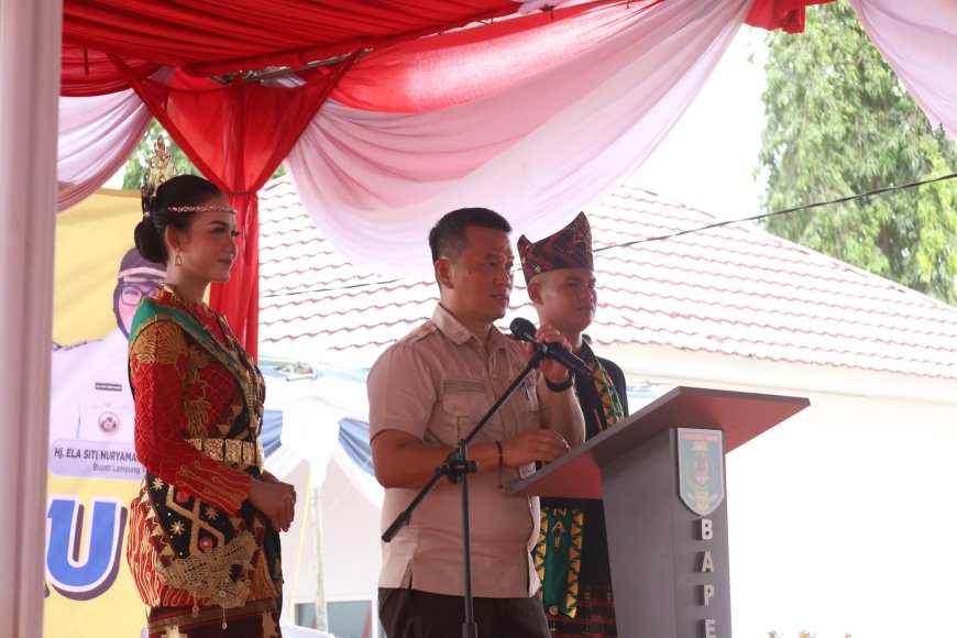 Launching Samsat Drive Thru Mataram Baru, Agus Firmansyah Lukman: Momen Bersejarah Lampung Timur