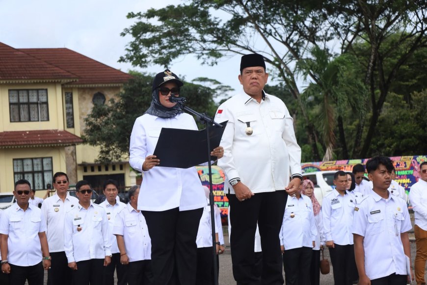 Pemkab Lampung Timur Gelar Pelantikan dan Penyerahan 4.116 SK PPPK Paruh Waktu