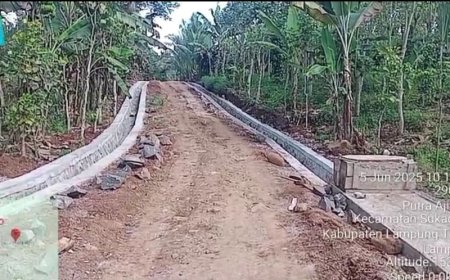 Proyek P3MD Desa Putra Aji II Tahun 2025 Terealisasi Sepenuhnya