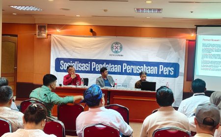 Dewan Pers : Pendataan Perusahaan Pers  itu Amanat Undang Undang