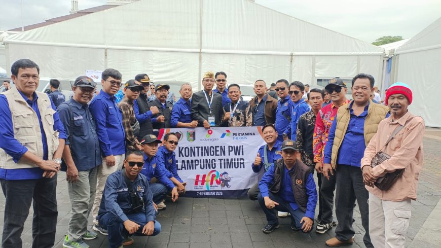 PWI Lampung Timur Siap Mendukung dan Sukseskan HPN di Lampung 2027 Mendatang