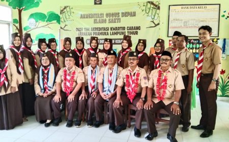 Gudep Elang Sakti SDN 1 Raman Endra Jalani Akreditasi Evaluasi Komprehensif