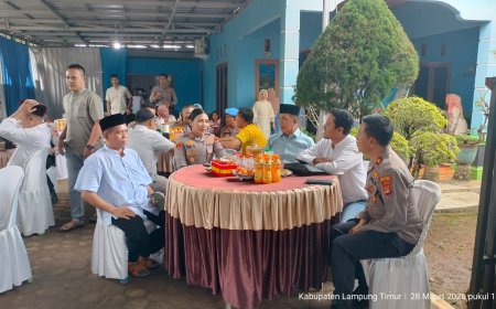 Halalbihalal PWI Lampung Timur: Pers Harus Jaga Marwah dan Etika Jurnalistik