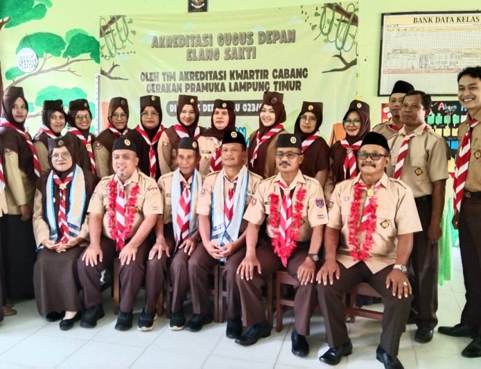 Gudep Elang Sakti SDN 1 Raman Endra Jalani Akreditasi Evaluasi Komprehensif