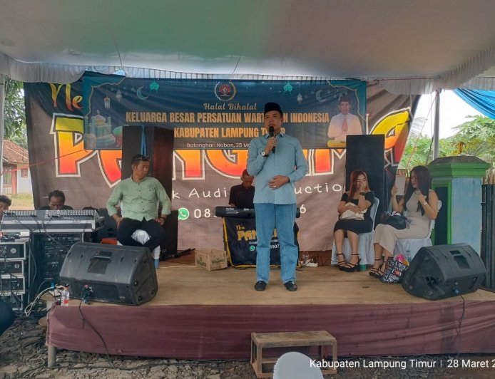 Halalbihalal PWI, Sekda Rustam Effendi Ajak Bangun Citra Positif Lampung Timur
