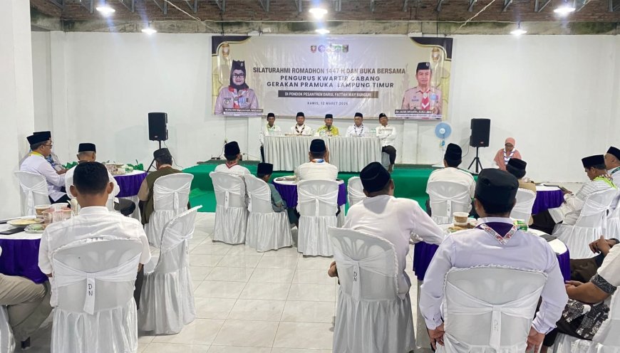 Kwarcab Pramuka Lampung Timur Perkuat Soliditas Pengurus Lewat Agenda Bukber