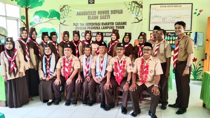 Gudep Elang Sakti SDN 1 Raman Endra Jalani Akreditasi Evaluasi Komprehensif