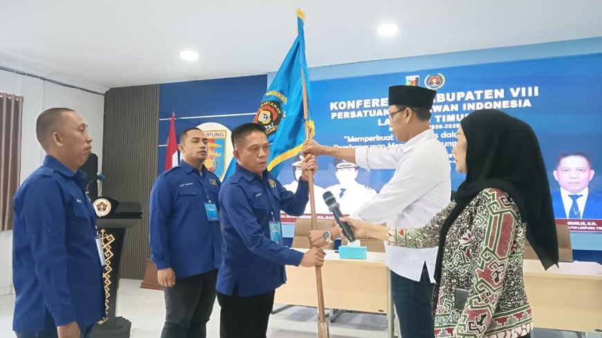 Muklis Kembali Pimpin PWI Lampung Timur
