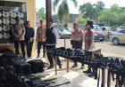 Itwasda Polda Lampung Teliti Logistik Polres Lampung Timur, Pastikan Siap Dukung Tugas Polisi