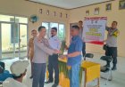 Perkuat Keamanan Lingkungan, Polsek Bumi Agung Resmikan "Sabuk Kamtibmas" dan Bagikan Kentongan