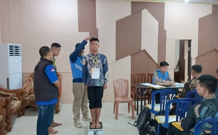 PWI Lampung Timur Awasi Rekrutmen Terpadu Anggota Polri 2026 di Polres Lampung Timur