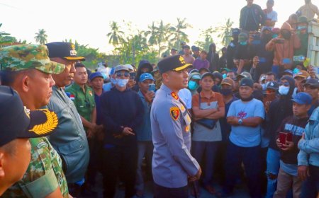 Polres Lampung Tengah Redam Aksi Massa, Kapolres Pastikan Proses Hukum Transparan dan Humanis