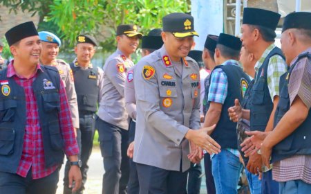 Kapolres Lamteng Temui Keluarga Korban, Pastikan Kasus Pengeroyokan Diusut Tuntas