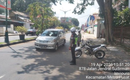 Patroli Intensif, Satlantas Polres Metro Cegah Kriminalitas dan Kemacetan di Titik Rawan